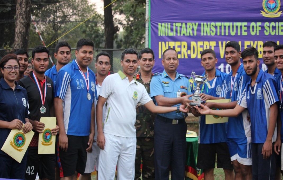 Inter-dept Volleyball (Male) Competition-2019:Runner-Up