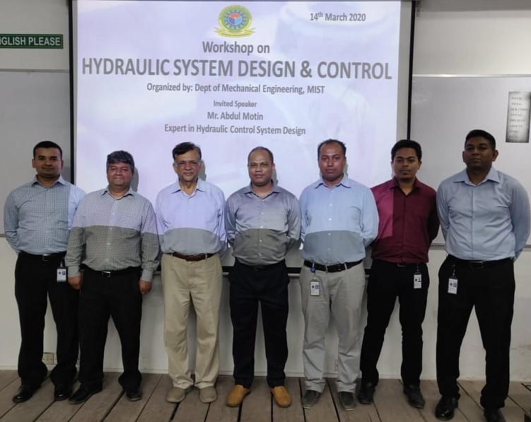 Workshop on "Hydraulic System Design and Control"